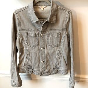 Cabi Jeans Gray Wash Denim Jacket Size M